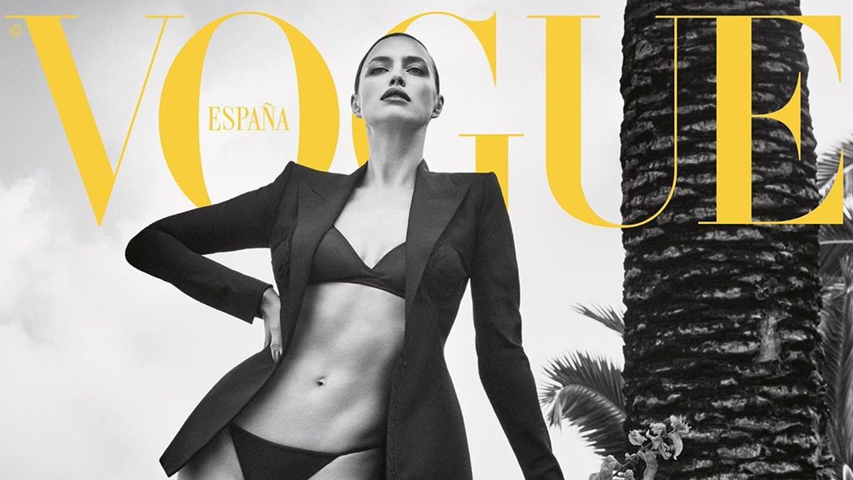 Ирина Шейк обложка Vogue