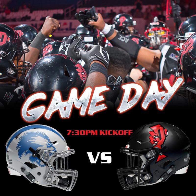 NALFootball's tweet photo. It’s GAMEDAY! @columbuslions at @predatorsorl 

Kickoff: 7:30PM

📍 @AmwayCenter 

Watch Live: https://t.co/22cWwovRIi

#NationalArenaLeague
#OrlandoPredatorsFootball
#PredatorsOrl 
#NALfootball  
#ArenaFootball https://t.co/H3v25jUHqB