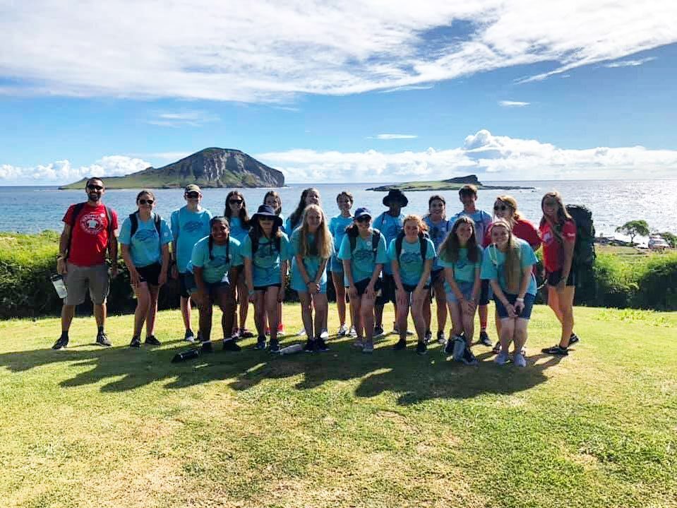 Aloha from the #SeaTurtleCamp Hawaii Teen Travel crew!! Happy Friday everyone! 😃🐢🌊🌴
•
•
•
•
#seaturtle #seaturtles #hawaii #oahu #oahuhawaii #oahulife #islandlife #summercamp #summerfun #marinebio #marinelife #marinescience #marinebiology #turtle #turtles