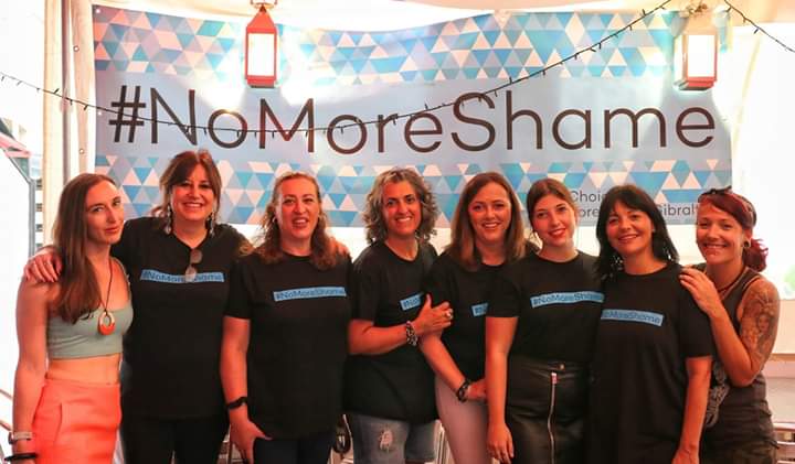 Tonight No More Shame launched as an official charity! 
#NoMoreShame
#VotingYes
#TrustWomen