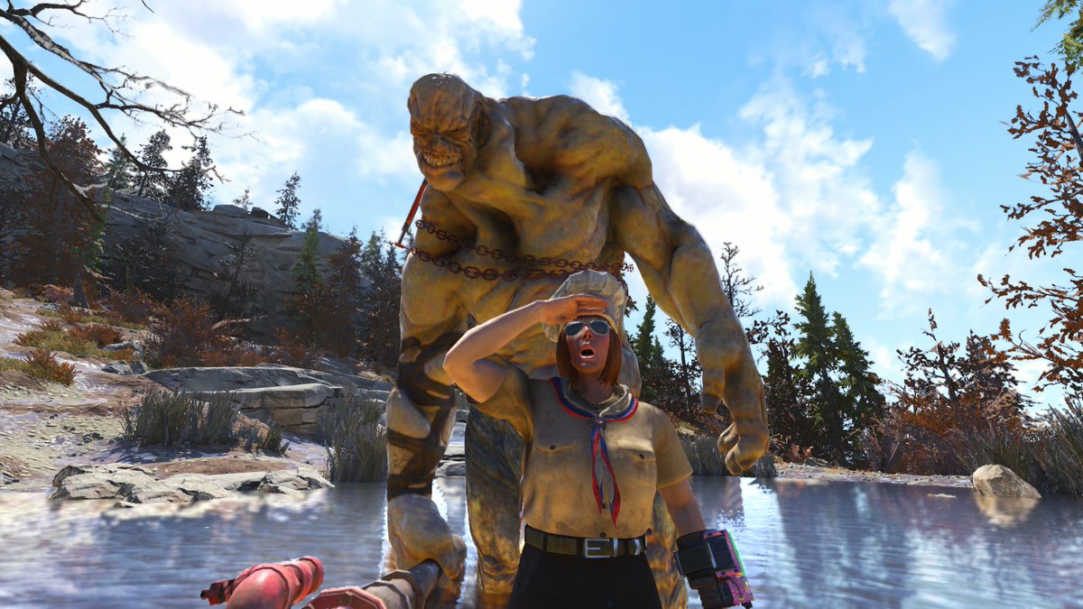 SirMikeyQ's tweet photo. Because of all the love from the #falloutfam I'm almost hit 600 followers! Thanks everyone for the support! This shows how amazing the #Fallout76 community is! #76isalive #76fam https://t.co/XsigUzLaTG