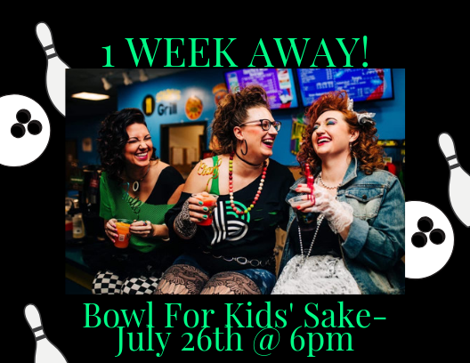 Bowl For Kids' Sake is one week away! Sign up your team or donate today! 4agc.com/landing_pages/…