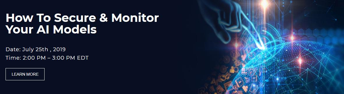 SPS000's tweet photo. What is Adversarial Robustness Toolbox? How about AI Fairness 360 Open Source Toolkit or IBM Watson OpenScale? Learn about these and more at our "How to Secure &amp; Monitor your AI Models" web event. Join us July 25th from 2:00 PM-3:00 PM EDT #AI
Register at https://t.co/XtUOnTDGBK https://t.co/S3kj1NdvOP