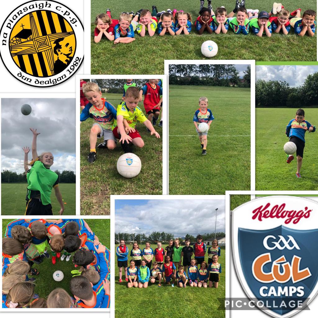 louthgaa's tweet photo. All 65 Children in @napsofficial enjoying their fun filled week at the Kellogg’s GAA Cul Camp 😃 https://t.co/USU2GpIeM0
