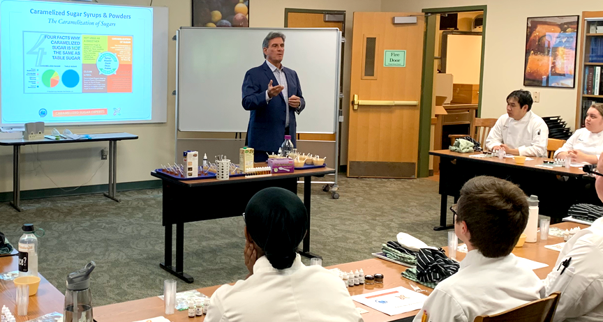 EFPLLC's tweet image. Talking Caramelized Sugar at the Culinary Institute of America thecaramelexperts.blog/2019/07/19/car…