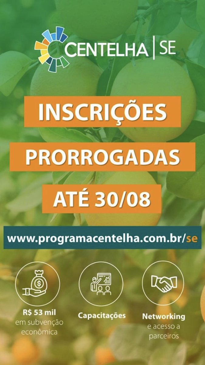 sergipetec_'s tweet photo. Pra quem já se inscreveu e enviou sua proposta de projeto, PARABÉNS!! Pra quem ainda não, e quer muuuuuito fazer isso, dá tempo. O @sergipetec_ oferece esse suporte técnico pro @centelhabr e pra outros editais também. ✔️📈📊📈😃 https://t.co/v4z9h0c1cy
