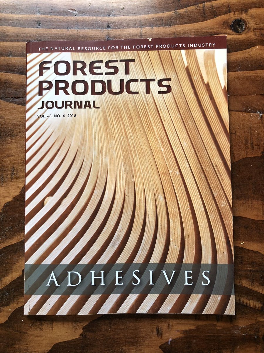 fpsnorthwest's tweet photo. Hope your ready to Learn About #Wood #ADHESIVES! Another issue of the #Forest #Products #Journal is available!! #fpsnw 
.
Volume 68 Issue 4, 2018

 See more at: https://t.co/QVqWraH6sC https://t.co/8NvWGzl2ni