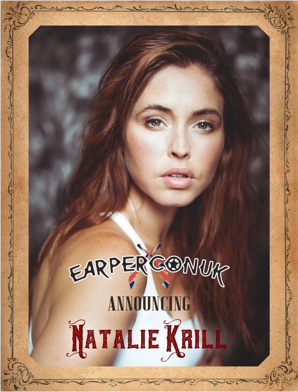 EarperConUK's tweet photo. We are delighted to announce coming to #EarperCon for the 1st time is the one &amp; only @nkrilova AKA Willa Earp. 
Natalie will be a ‘regular guest’ &amp; incl as appropriate to your convention ticket. We know you will all make her very welcome in London! #EarperCon19 #WynonnaEarp https://t.co/AguGwGWmUi