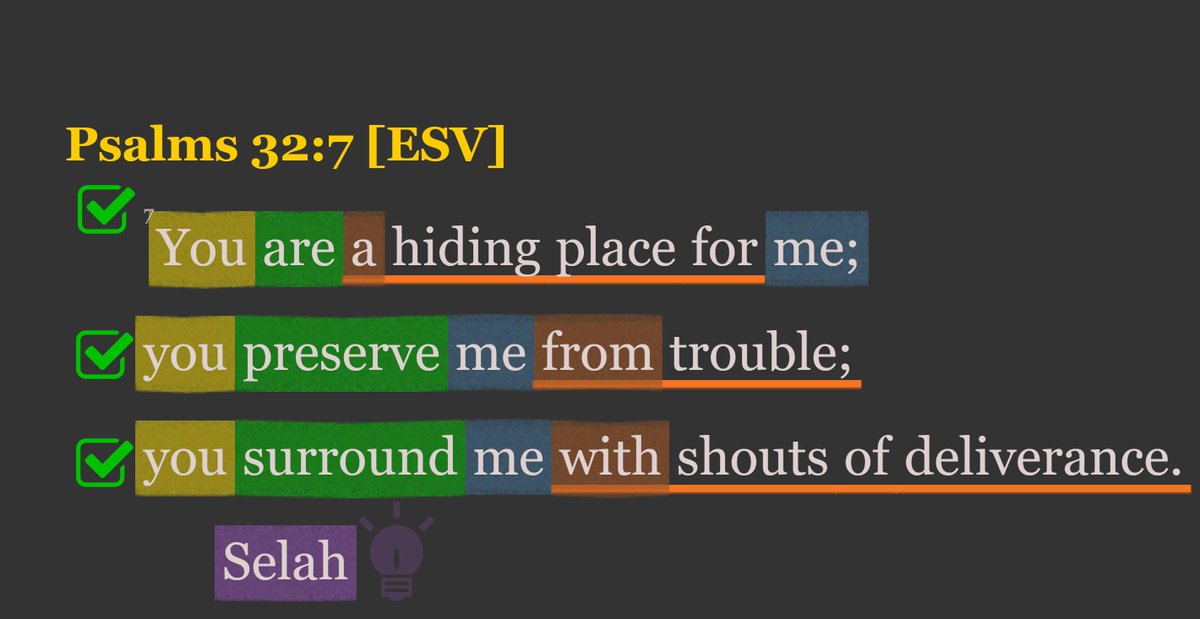 BlueLetterBible's tweet photo. Find peace in the protection that we have in God as found in Psalm 32:7! #ScriptureMark
For more information about ScriptureMark, go to https://t.co/SyKyu6iJ6F. https://t.co/qelCdck37o