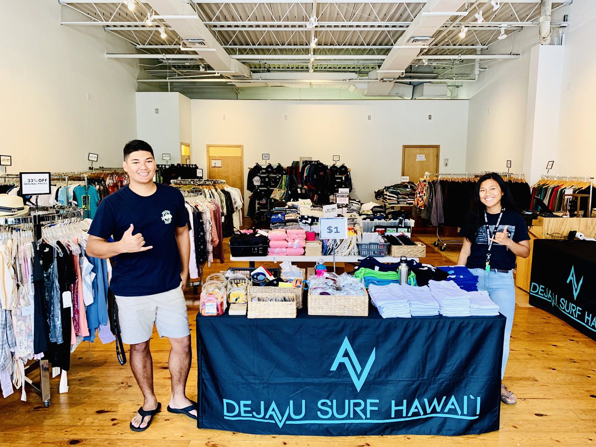 Head on over to Deja Vu Surf’s super pop-up shop for awesome deals and cool promotions!
#kukuigrove