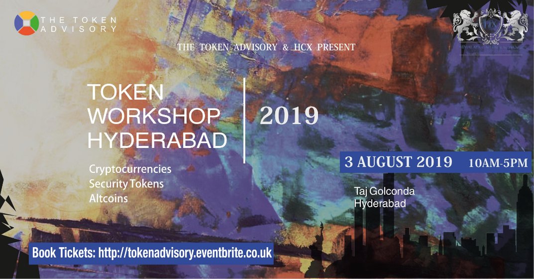 advisory_token's tweet photo. 3 August 2019 Hyderabad Workshop: For Tickets: https://t.co/le6UyhsWN9
https://t.co/5elwS4t0HX
#hyderabad #bitcoin #altcoin #cryptocurrency #crypto #cryptonews #cryptocurrencies #blockchain #blockchaintechnology https://t.co/4r4nQJE7WX