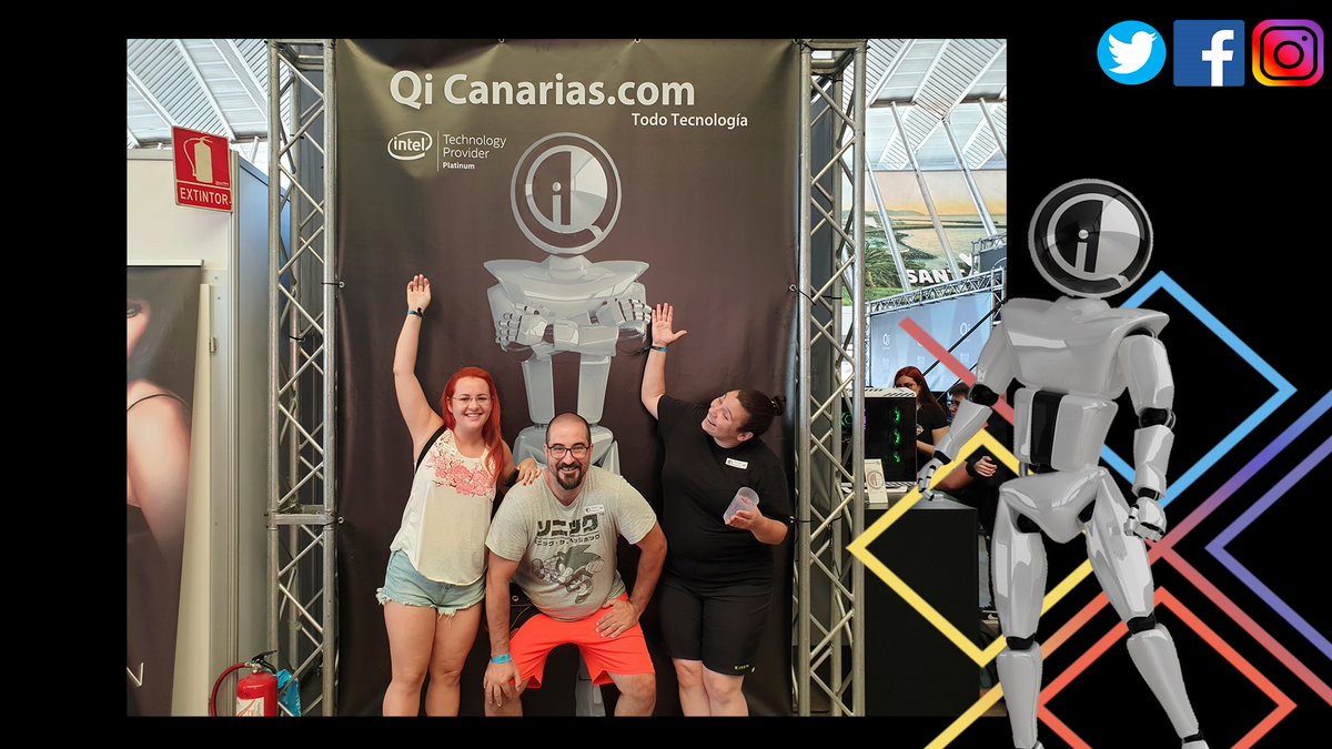 Desde QiCanarias os damos las gracias por participar en los sorteos realizados en el día de hoy. 👏👏👏
Hasta el domingo seguimos regalando y sorteando. 😀
#SORTEOQI100 #TLP2019
<a href="/QiMetal/">Qi Metal Series</a>