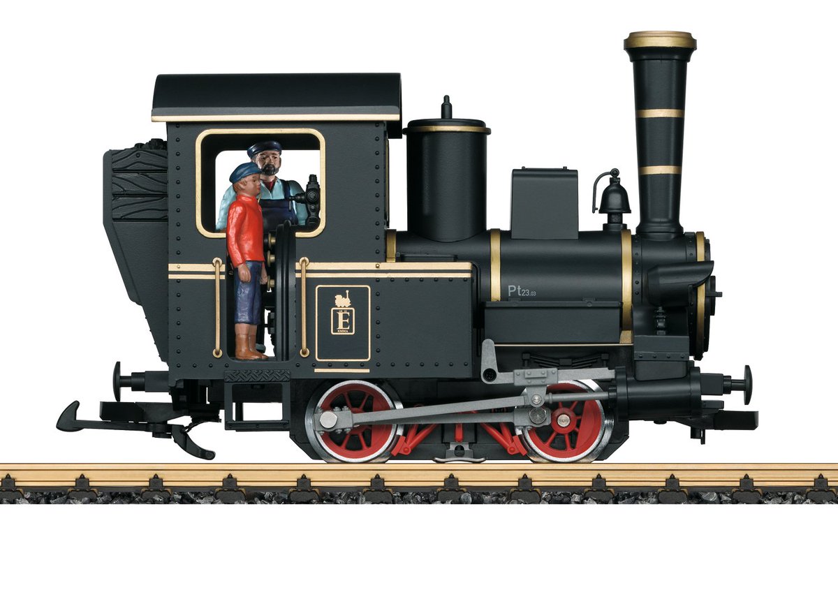 lgb_trains's tweet photo. Now Available! LGB Item No. 22222 "Emma" Steam Locomotive. This adorable engine is from the Isle of Lummerland, has a best friend named Jim Button &amp; an engineer named Lukas. Based on the story by Michael Ende. Pair w/ LGB Item No. 19904 Starter Track Set for hours of fun!
#lgb https://t.co/bAqRB3fBXo
