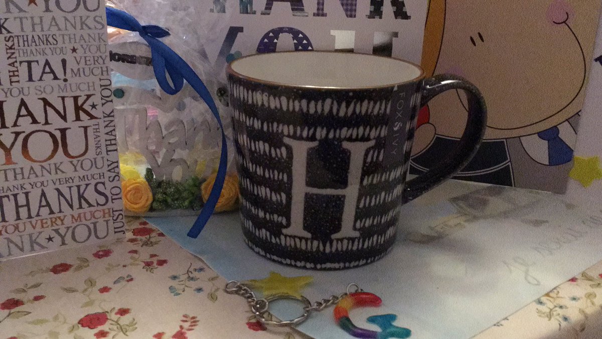 A new cup for Mr Hempsall’s weekend morning coffee!