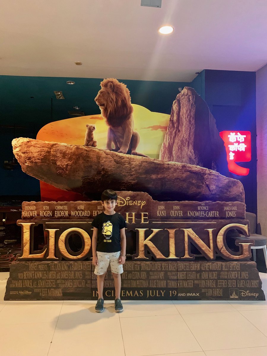 #LION KING   saw this fabulous film today .... do not miss it ...