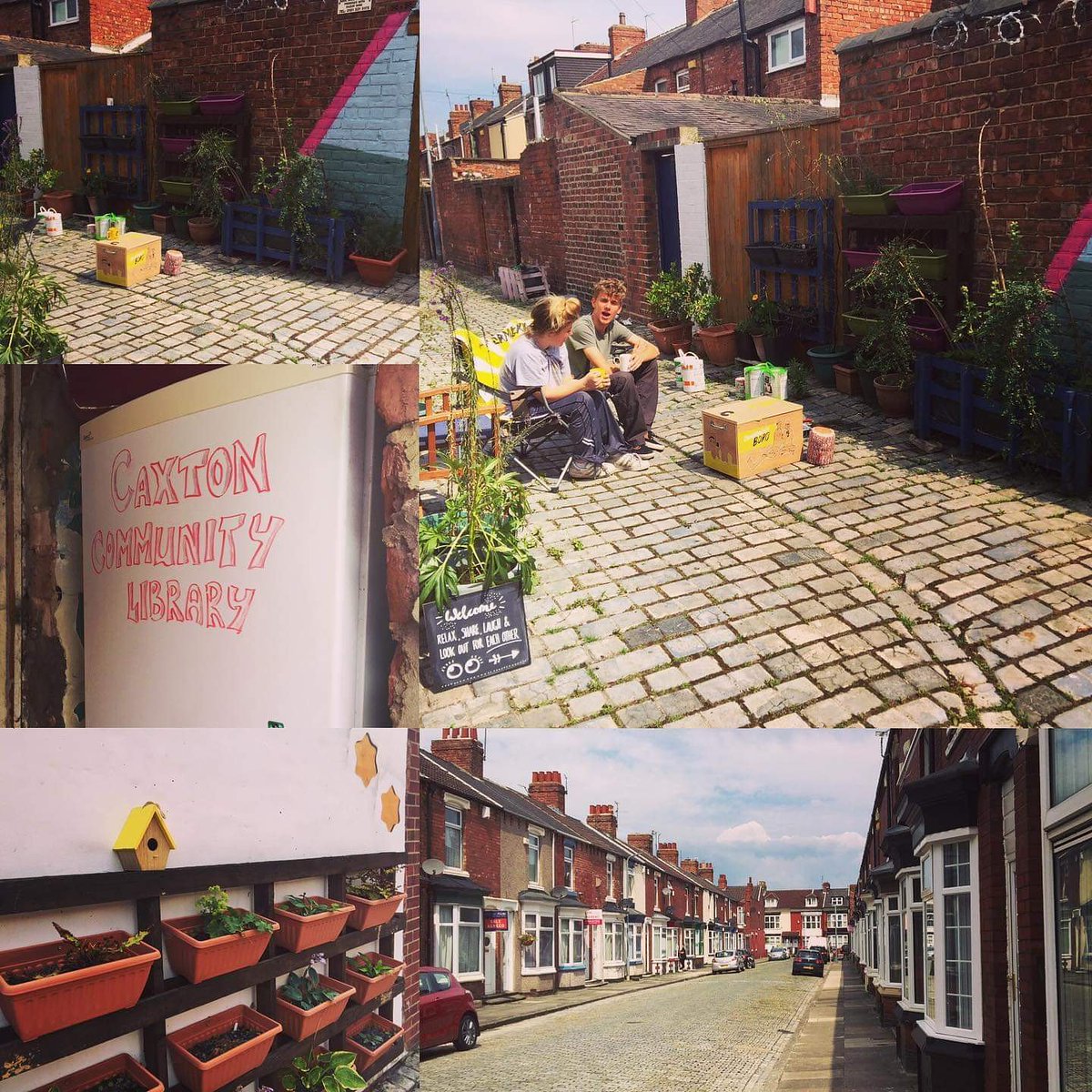 AndyFalconer82's tweet photo. What a week! Glad to be sat down after an epic bunch of alley makeovers, collaborative actions and #CommunityConnector fun.
#HolgateCollective #FreeStyle #UrbanRebirth #Middlesbrough #Alleys https://t.co/9XRwsR9OON