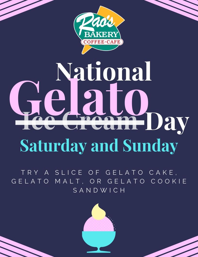 Dowlen, Nederland and Spring locations will be celebrating with a special menu Saturday and Sunday! Check it out! #nationalgelatoday