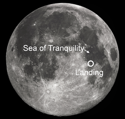 neiltyson's tweet photo. Lunar “seas” such as the Sea of Tranquility, where Apollo 11 landed, are broad, flat, former lakes of lava that were long ago presumed to be actual bodies of water. https://t.co/c5dXolOHfY