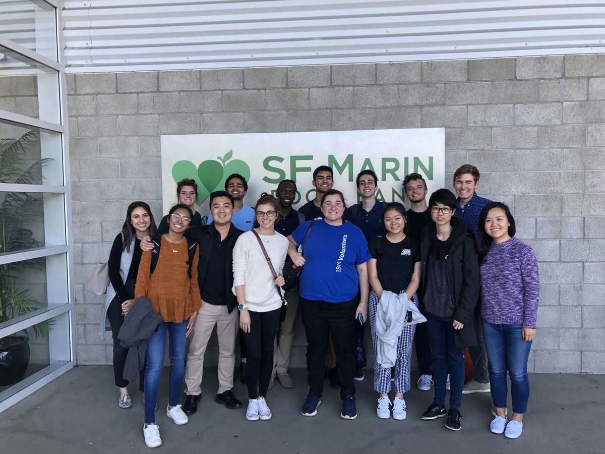 packed 2320 pounds of rice and still smiling! #SFMarinFoodBank #IBM