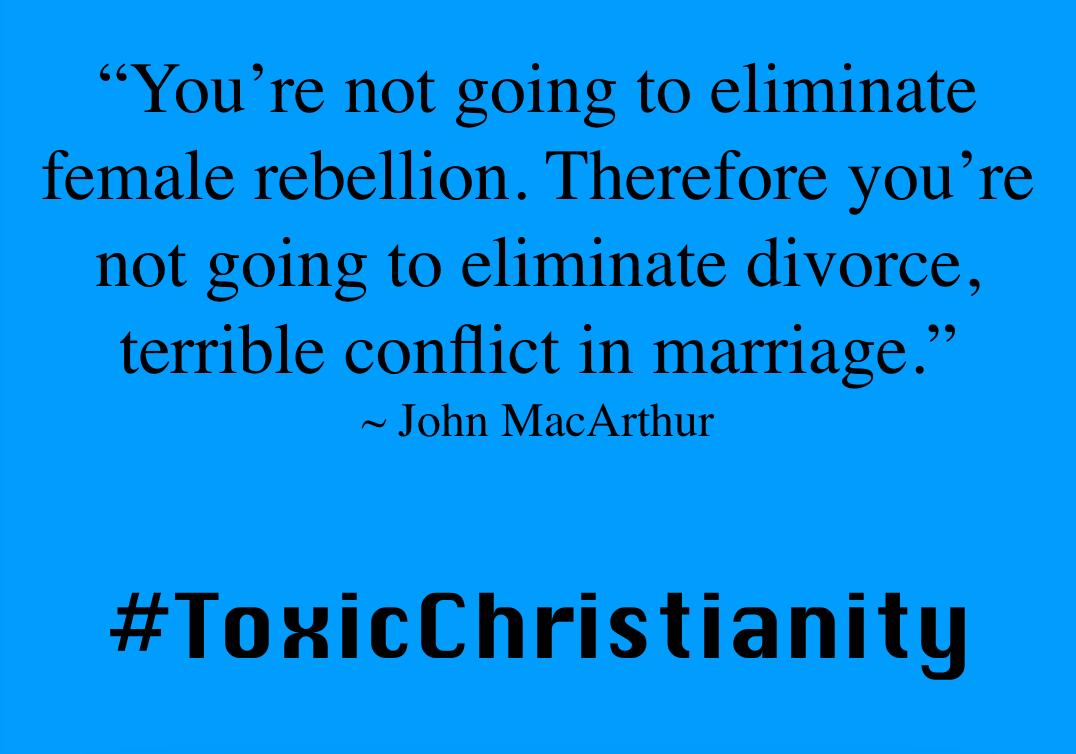 BadChristianity's tweet photo. @costiwhinn @Pastor_Gabe Wow. Wow. Wow. Mr. MacArthur has absolutely no care about what the Bible actually says about women except to twist it to say what he wants it to say. SHAMEFUL https://t.co/RPPt2ApbQ6