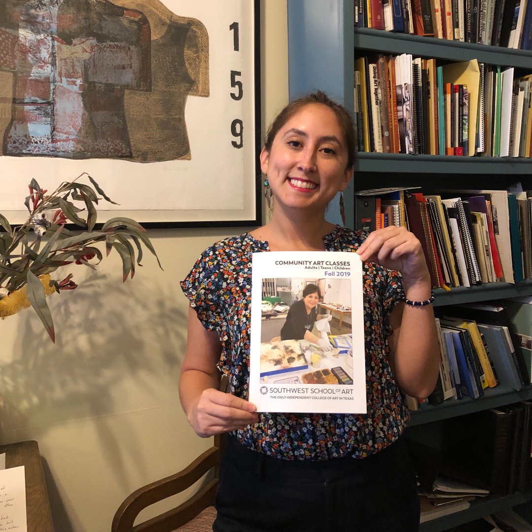 utsaarts's tweet photo. Fall 2019 catalogs are here! Stop by and pick one up, or check out our online catalog to peruse our course offerings: https://t.co/StfEFzkiWY #ssacommunity #artclasses #fall2019 https://t.co/xIvA6oNwti
