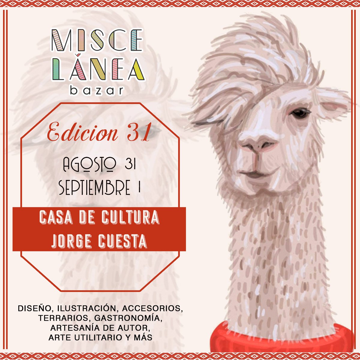 Miscelaneabazar's tweet photo. Nos vemos en nuestras dos Ediciones: https://t.co/tausFzm758
