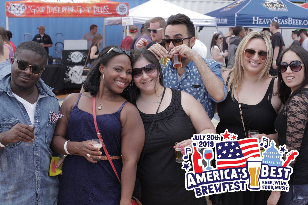 Burnham_Events's tweet photo. TOMORROW is #ABBrewFest — AMERICA’S BEST! Brew Fest in the Navy Yard — choose from two sessions, 1-4 p.m. or 5-8 p.m. Come beat the heat with a 100+ cold beers, wines, and ciders w/ unlimited tastes! 

Tickets at https://t.co/aEcpfH9631 https://t.co/yzpU1ocHsO
