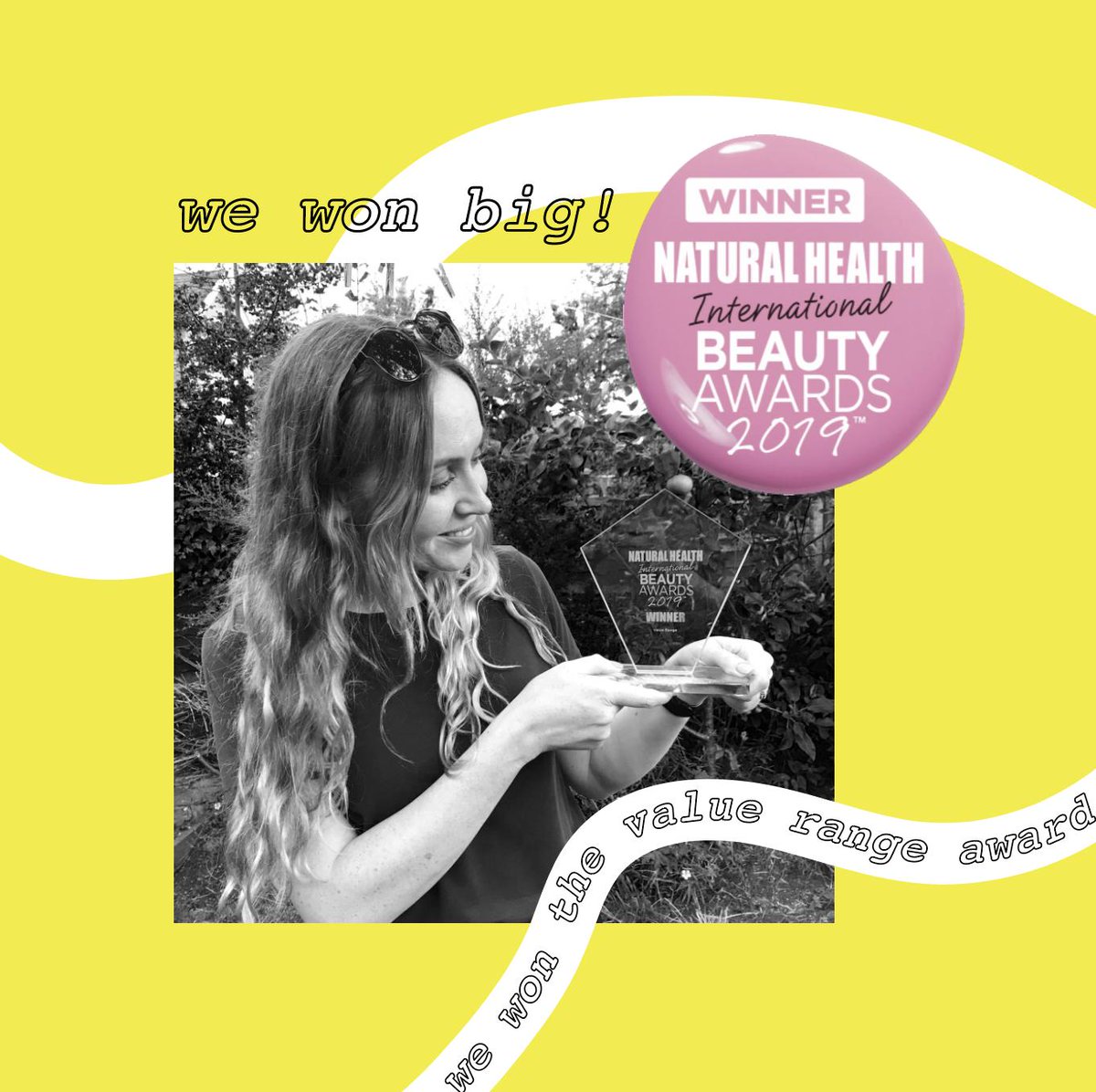 Aaaaand we're back with a bang! 

It's all looking up for Stripped at the moment. Whilst we've been away from social cooking up new content, we also picked up a new skincare award! Our founder Sinead collected the 'Value Range' trophy at the Natural Health Beauty Awards 🏆