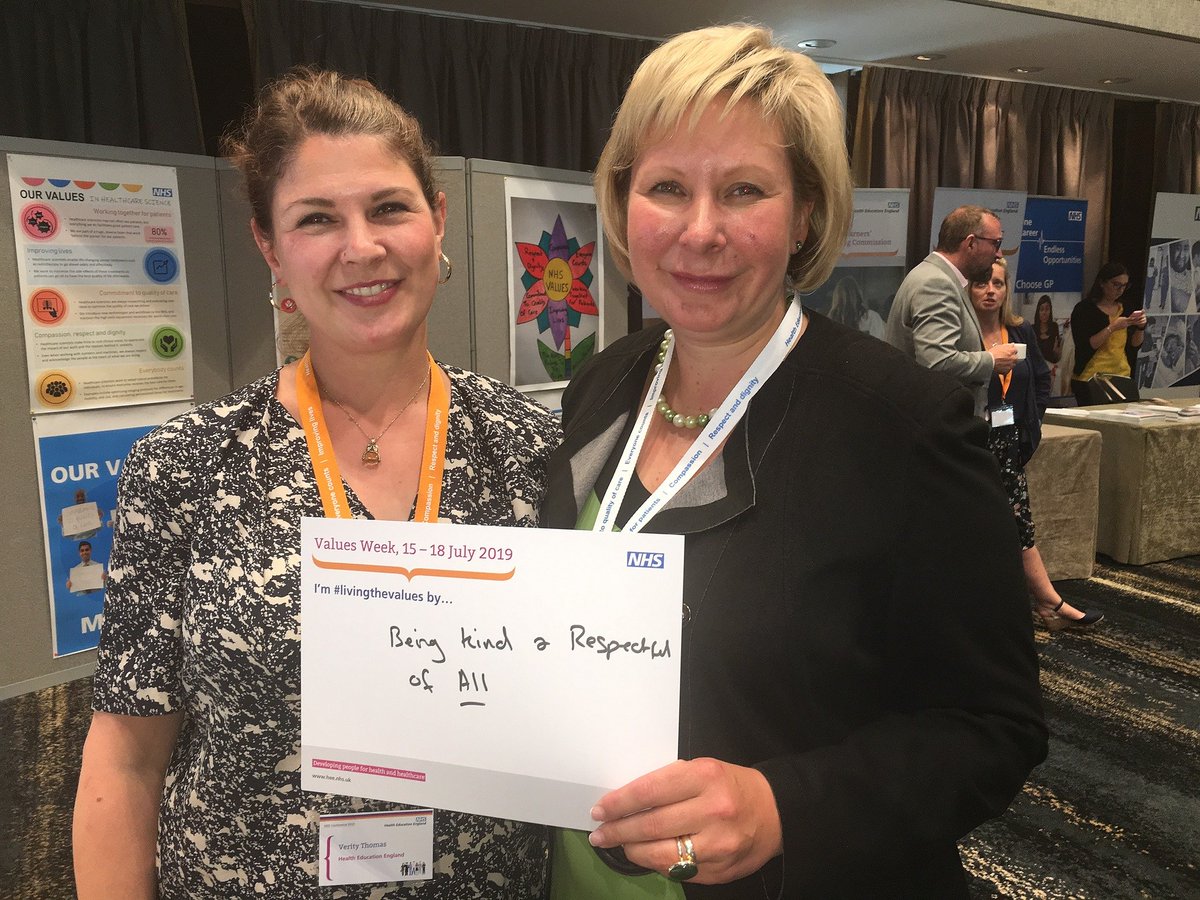 NHSE_WTE's tweet image. We have been working our way through more photos of people's #livingthevalues pledges to mark Values Week. Thank you to @NHSJoshHammond @PollyLPFT @carolfish32 @hee_lisaBP and @VerityThomas  What are your memories of Values Week?
