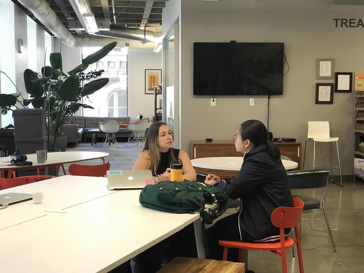 SRAprogram's tweet photo. Career Insight Day at @Sojern was an amazing experience! Students heard from a truly inspirational group of panel speakers (including Sojern CEO, Mark Rabe!) Thank you, Sojern, for spending the day with our students in important professional development sessions! https://t.co/oMwDOcUYXU