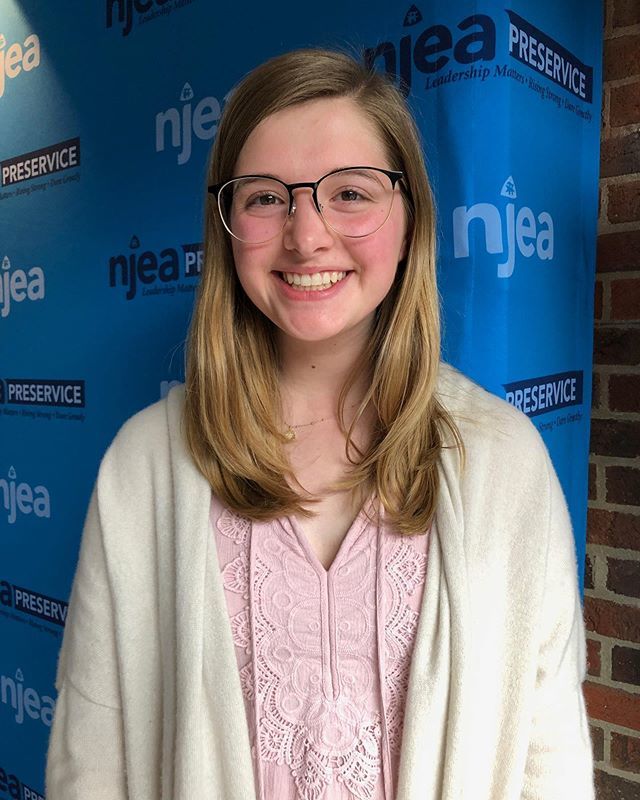 NJEAPreservice's tweet image. #WhyIJoin! Emma Murphy our Pre-Service Secretary shared, “I joined NJEA Pre-Service because of the professional development opportunities offered at the annual Teacher's Convention and Pre-Service Conference. These are included with my membership, and ha… ift.tt/2Gi8deM