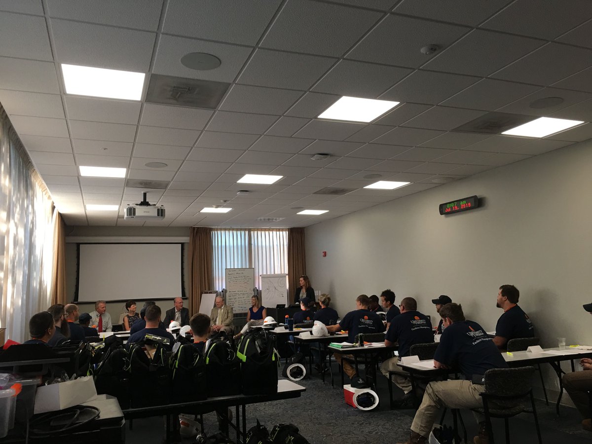 UVAApprentice's tweet photo. Day TEN ! π π π Onboarding is wrapping up! on MONDAY these new apprentices are released to begin learning with their trades and entering 4 years of #EarnLearnAdvance education to kick off their #cooljob in the #SkilledTrades. Congrats, everyone! https://t.co/fzbDRebhXV