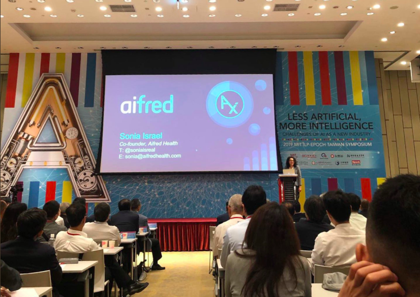 aifredhealth's tweet photo. Snapshots of our very own @soniaisreal in Taipei for the 2019 #MITILP Epoch Taiwan Symposium! We want to thank the Epoch Foundation for the invitation and for bringing AI innovators together from across the globe. https://t.co/vS1NDvoYrH