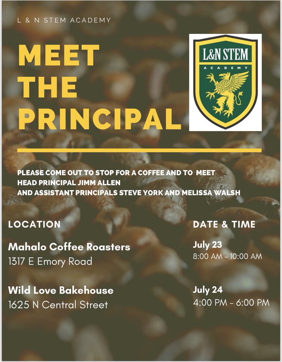 LNSTEM_MrAllen's tweet photo. Come on out and meet myself and the new admin team of @TheMrsWalsh7 and @StevenYorkKCS! We’re offering one in North Knoxville and one in central Knoxville! @LNSTEMAC @LNSTEMSGA @LNSTEM2020 @LNSTEM_PTSA #ByDesign https://t.co/hbbTqGzQAJ