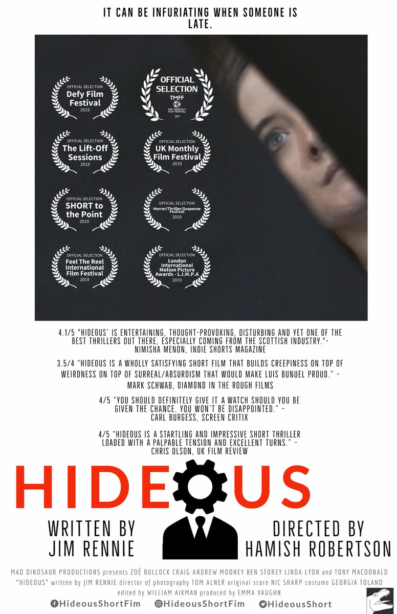 HideousShort's tweet photo. It's about time we released the new poster for #hideousshortfilm 

#shortfilm #film #filmposter #posterdesign #poster #filmmaking #filmmaker #indiefilm #director #actor #movie #filmfestival #cinematography #cinema #producer #movies #films #actress  #shortmovie #art #video https://t.co/ixf9lDa78m