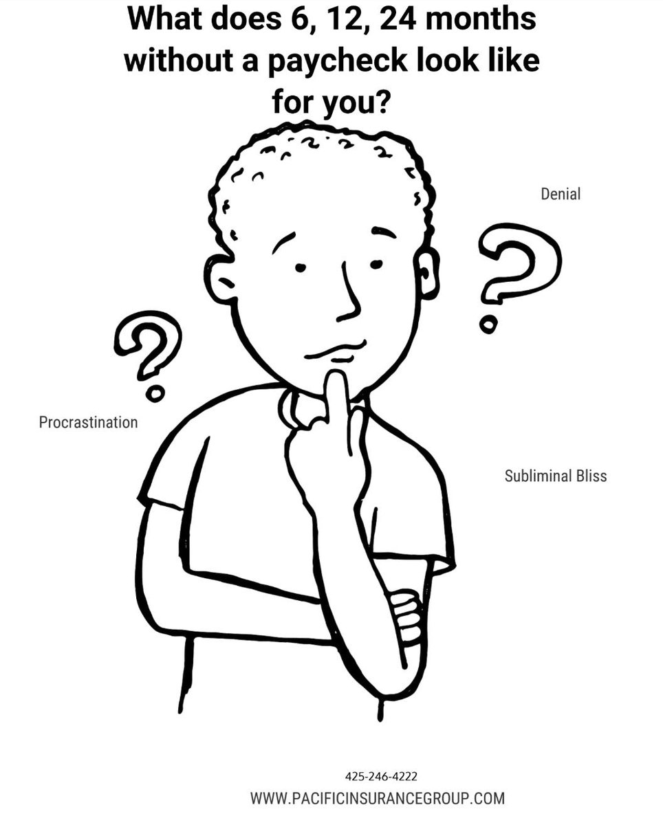 Pacinsgroup's tweet image. What would happen if, for some reason, you had to go 6, 12 or even 24 months without a paycheck? Find out more about the hottest commodity in the industry: paycheck insurance!
#pacificinsurancegroup #lifeinsurance #lifeinsurancepolicies #paycheckinsurance
bit.ly/2GkQgfH