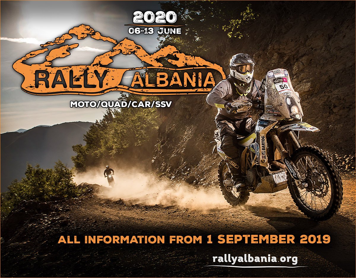 RallyAlbania's tweet photo. Rally Albania 2020
6-13 June
All information from 1 September 2019.
Save the date!
https://t.co/lamZZXuE5H https://t.co/9HBYhkPhrW