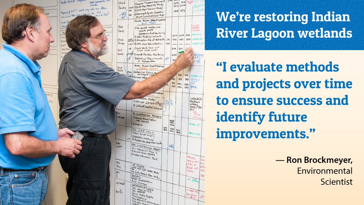 SJRWMD's tweet image. Meet the scientist behind our Indian River Lagoon wetlands restoration program at sjrwmd.com/renew-lagoon #renewthelagoon