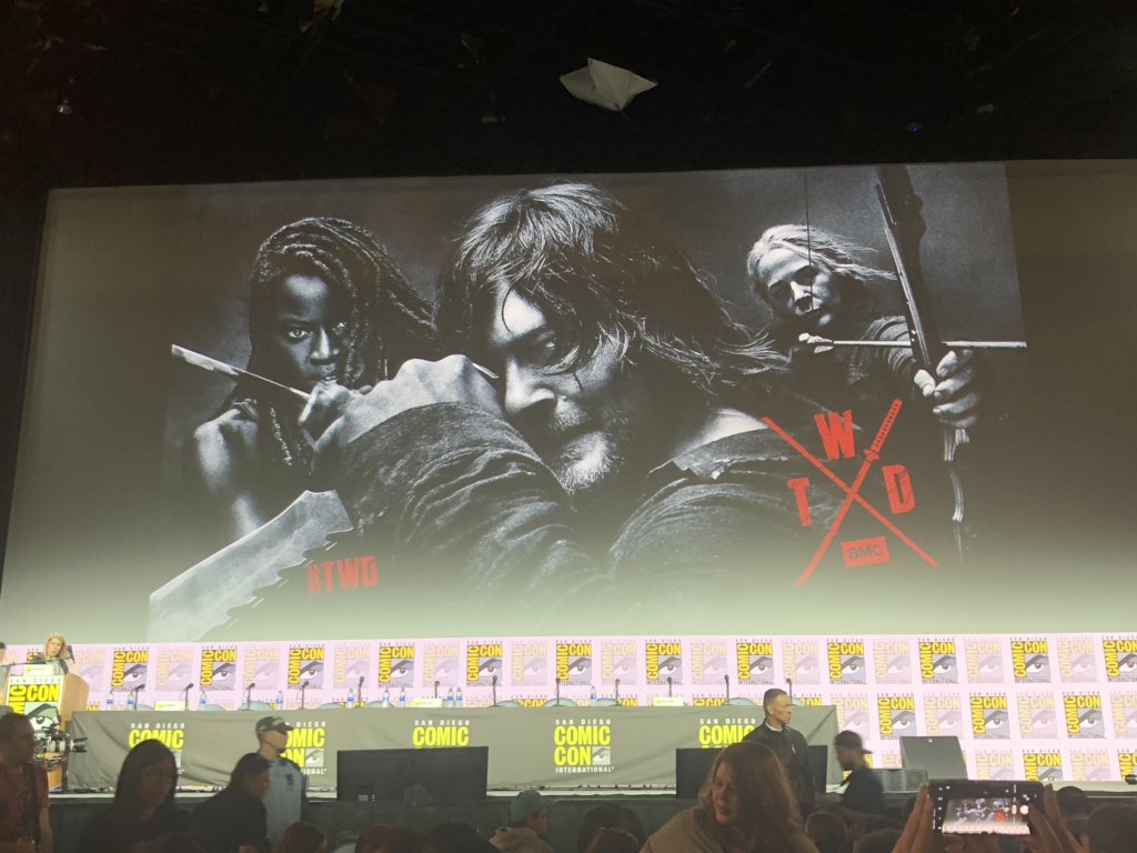 TheWalkingDead's tweet image. Who’s ready?? #TheWalkingDead #SkyboundSDCC