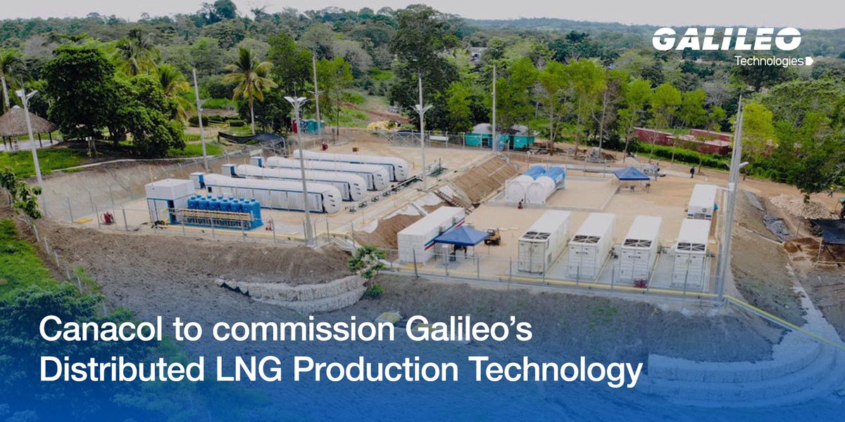 Canacol to commission <a href="/GALILEOAR/">Galileo Technologies</a> ’s Distributed #LNG Production Technology in a Colombian gas field - Discover more: bit.ly/32BIqYK