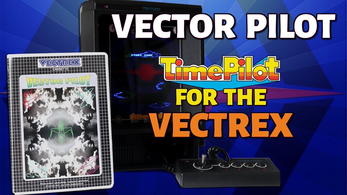 onaretrotip's tweet photo. I know I'm late to the party, but I just got Vector Pilot for the Vectrex, and it's awesome!
👉https://t.co/nyEWRPy99f
#vectrex #vectorpilot #timepilot https://t.co/Me8AZbfSWt