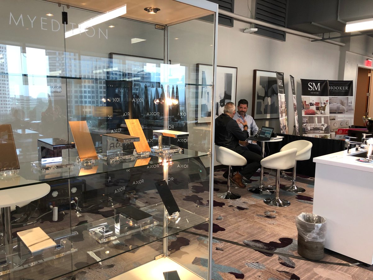 ASID's tweet photo. (1/2) A huge thank you to the Learning Lounge exhibitors at #EXP2019! @SWDesignPros @benjaminmoore @WStradecontract @true_res @franke_group @Smith_and_Noble @caclosets @Technogym @LexHomeBrands @Fabricut @bellacor @CosentinoUSA @ContainerStore @hansgroheusa continued... https://t.co/StetdyUSsi