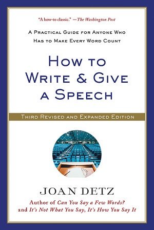 JoanDetz's tweet photo. I'm pleased to say @StMartinsPress sold #Chinese traditional character rights for #HowToWriteAndGiveASpeech (both print & ebook) #Taiwan #publishing In 2015 @Albaeditorial of Barcelona published the title in #Spanish "A how-to classic" (The Washington Post) https://t.co/rvvsuX2I8m