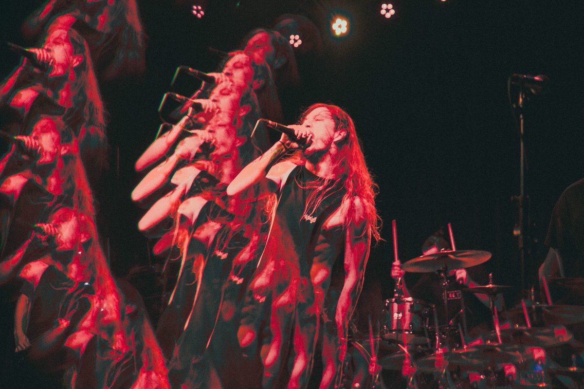 Distinguisher_'s tweet photo. Pomona release show tonight. Listen to Hell from Here, we’ll see you soon.

Photo by @olivia_bastone. https://t.co/5bfkDv74Hj