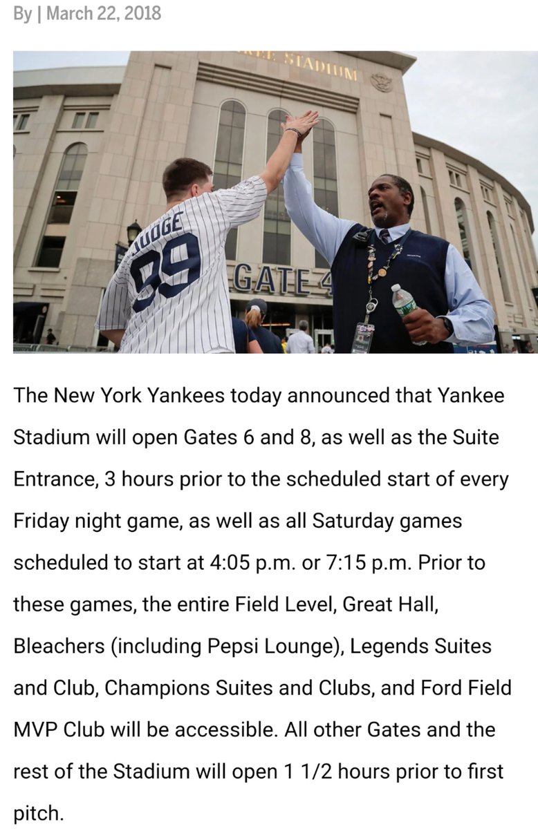 JavierQuinones1's tweet photo. @Yankees why the misinfo? It's hot, visiting from Miami, come on! https://t.co/4iAXYiS58w