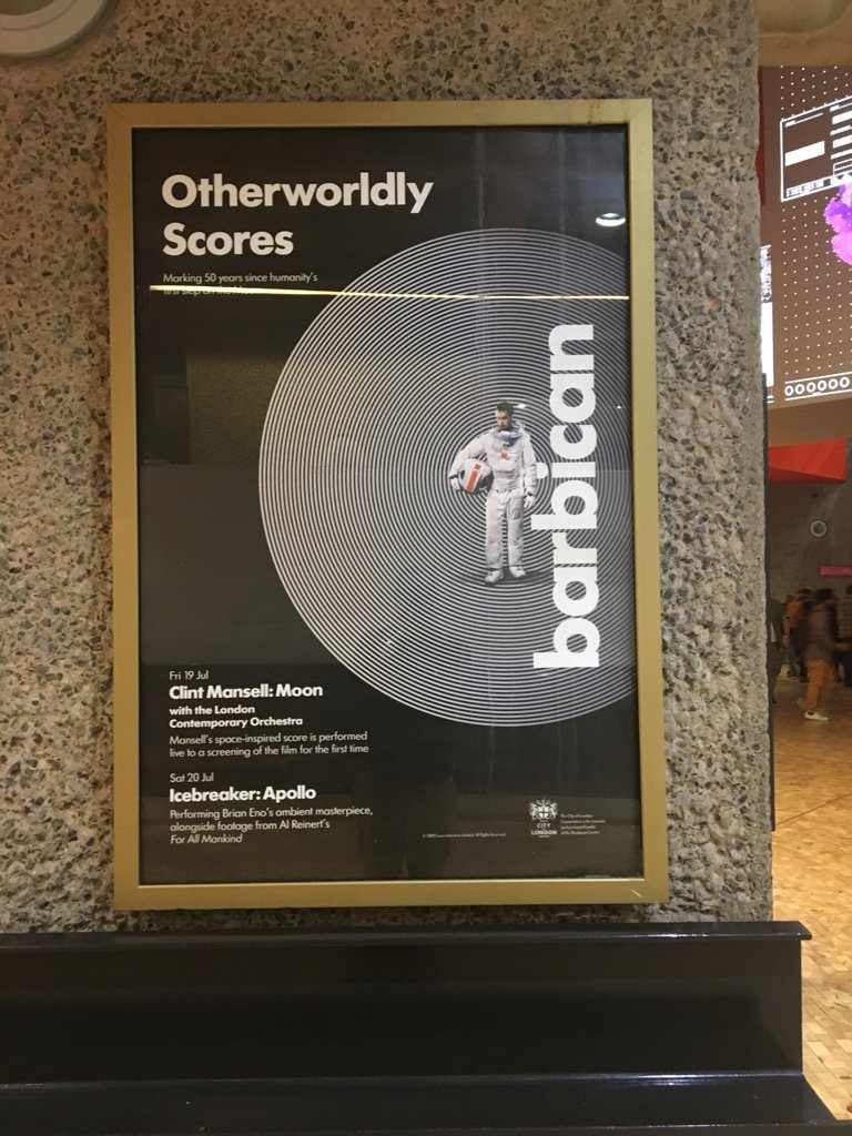 Pretty great way to end the week: live orchestra playing along with a screening of Duncan Jones’ “Moon” at my favourite venue in London. 

Thanks <a href="/kimlovesstuff/">Kim</a> ❤️