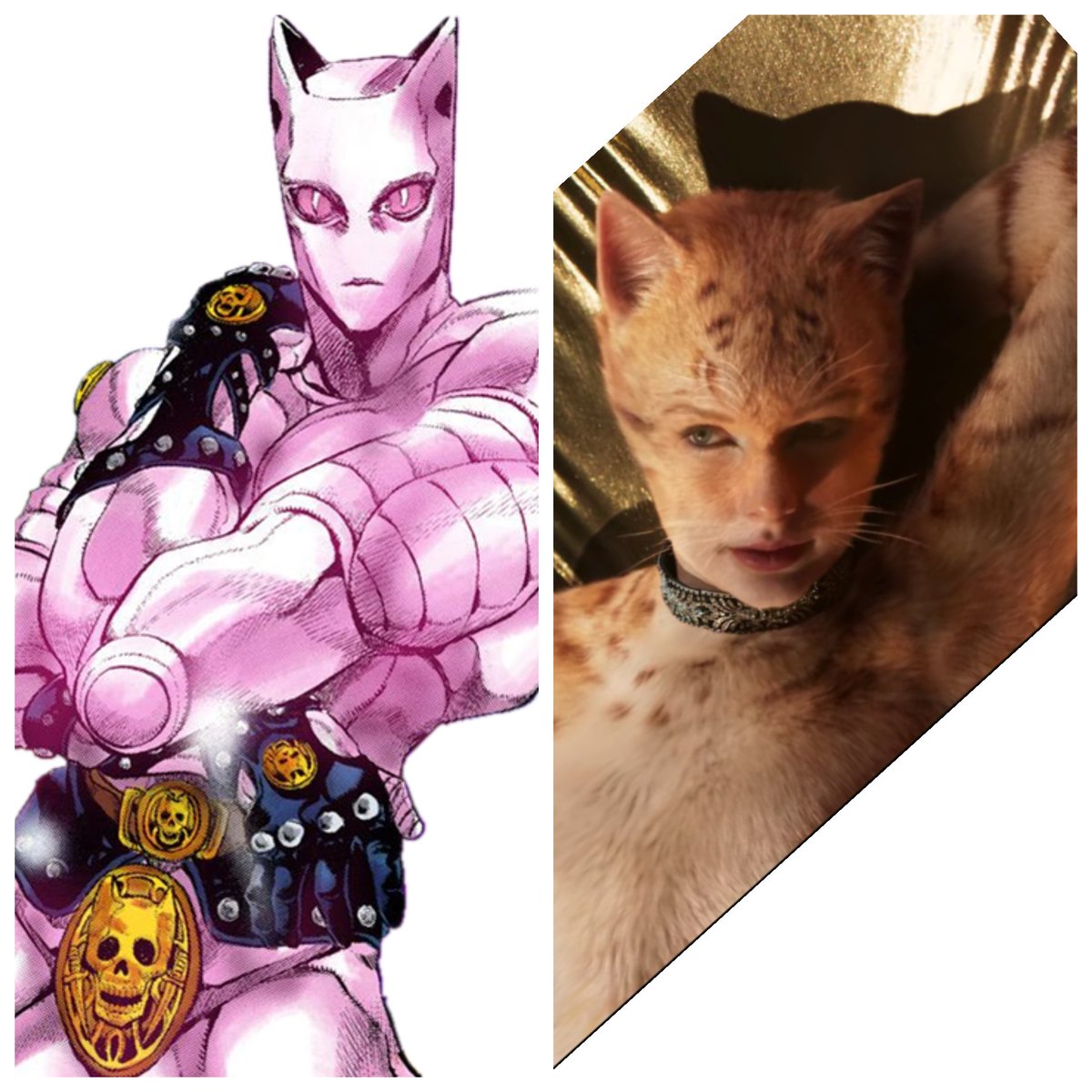 Art Eater I Don T Get It Why Did They Give Killer Queen A Human Nose Typical Uneccessary Hollywood Meddling Jjba キラークイーン Catsthemovie T Co Eoouvq8bzv