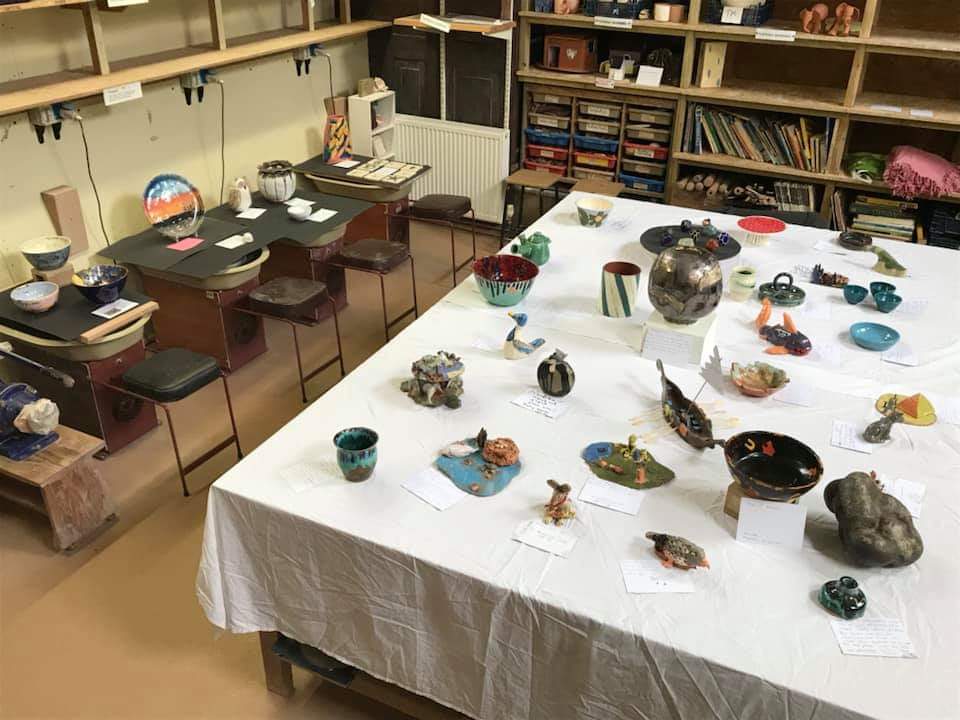 Sneak peak at our student exhibition tomorrow. Come have a look 3-6pm #art #clapham #saturday