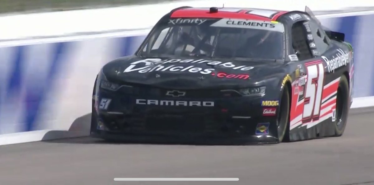 JCR_Clements51's tweet photo. .@JClements51 & @Repairable1 @TeamChevy Camaro SS looking pretty racey @NHMS for the #ROXOR200 - P17 first Practice and P12 In final practice. #HotRod51 @XfinityRacing #Fast51 https://t.co/rOPDUsFisQ