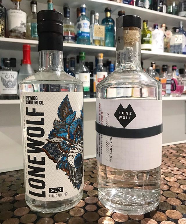 theginbandits's tweet photo. “I’m better looking than you”, “we’ll I’m stronger than you”...........Lone Wolf bottle rivalry 🐺
.
@lonewolfgin @brewdogdistillingco @brewdogofficial
.
#lonewolfgin #lonewolfdistillery #brewdog #gin #theginbandits #ginandtonic #gintonic #ginblogger #ginblog #ginlife #ginsta… https://t.co/KFZue4kQzh